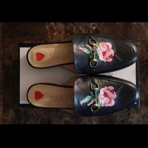 Princeton Embroidered Slipper Flats